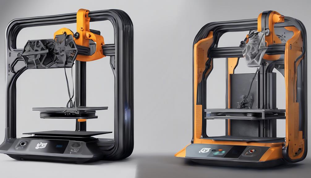 3d printer features compared