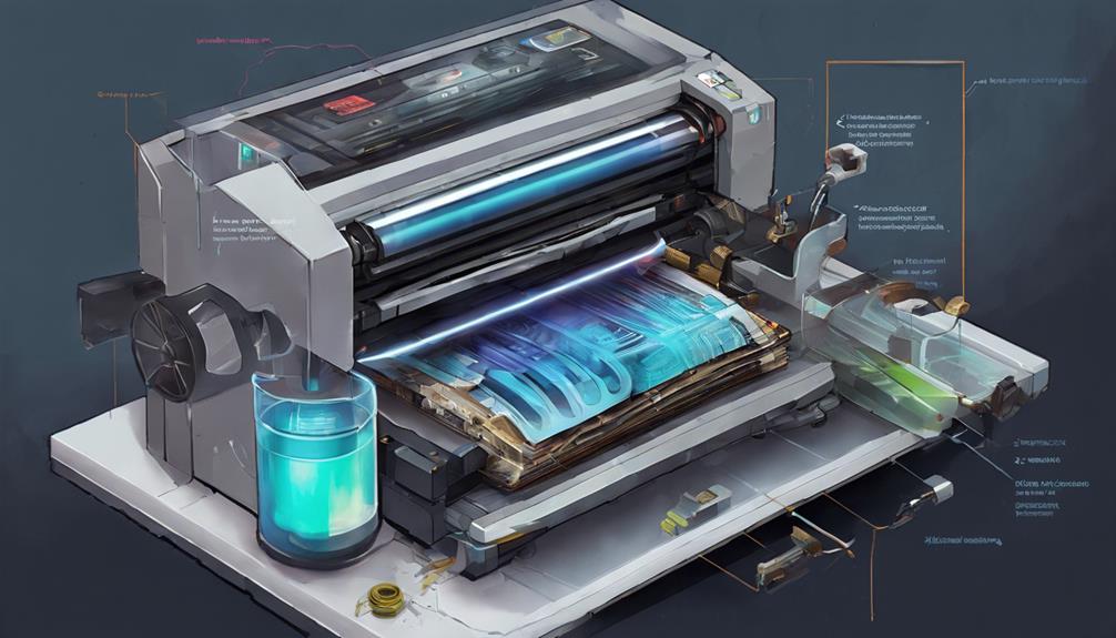 polyjet printers operational process